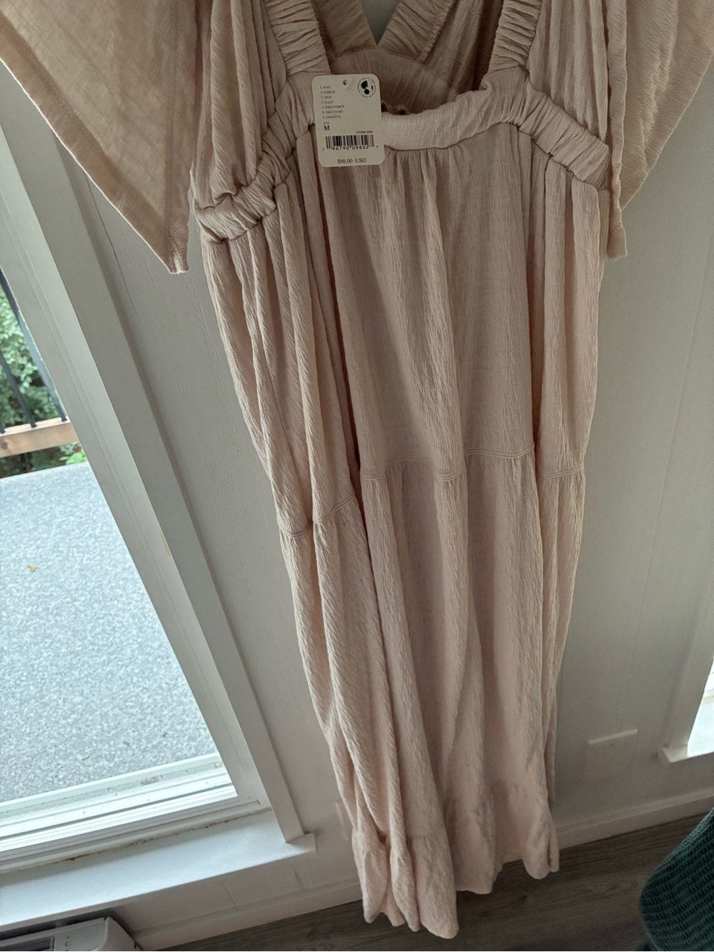 Women’s Free People La La Maxi Dress  - beige - Picture 4 of 10